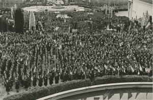 Guerra Civil Española. Aniversario de la liberación de Barcelona