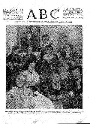 ABC SEVILLA 14-11-1936