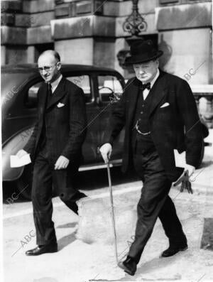 Una imagen de Sir Winston Churchill