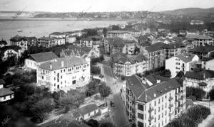 Vista Panorámica del pueblo Arenas (Vizcaya)