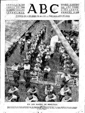 ABC SEVILLA 26-04-1940