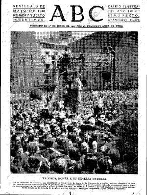 ABC SEVILLA 15-05-1940