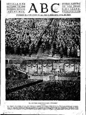 ABC SEVILLA 13-09-1940