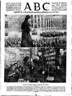 ABC SEVILLA 17-10-1940
