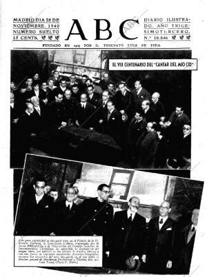 ABC MADRID 28-11-1940