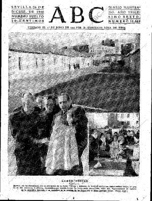 ABC SEVILLA 26-12-1940