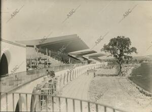 Vistas del Hipódromo de la Zarzuela antes de su inauguración