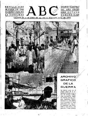 ABC SEVILLA 18-03-1942