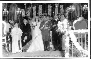 en la iglesia de santa bárbara Contrajeron matrimonio la Señorita Conchita de...