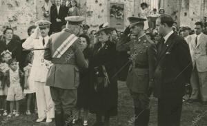 El general José María Fernández-Ladreda, quien presidió, en representación del...