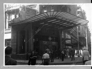 La estación de <strong>metro</strong> "Gran Vía", con el ascensor que le hizo famosa