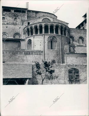 Jaca. El maravilloso ábside de la Catedral