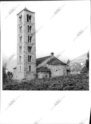 Ábsides y torre Románica de la preciosa iglesia de Tahull