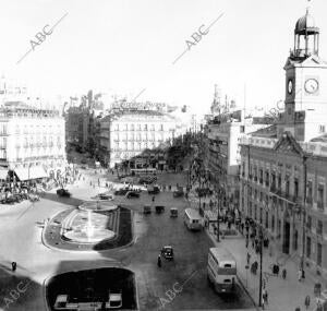 La Puerta del Sol en los años 50