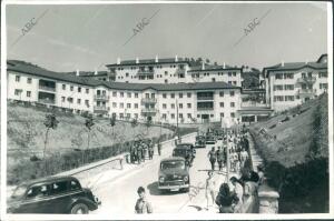 Vista de la Poblacion de Pasajes de san Pedro