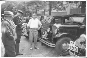 Aparcamiento de taxistas en Madrid