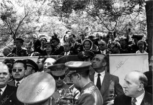 La tribuna de los Miembros del cuerpo Diplomático