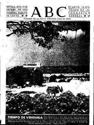 ABC SEVILLA 15-09-1953