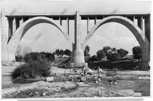 En la imagen, el Río Manzanares a su paso por El Pardo