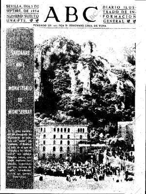ABC SEVILLA 03-09-1954