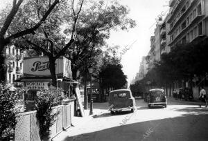 Una horchatería en la calle doctor Esquerdo esquina con Marqués de Zafra