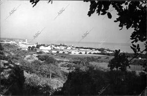 Vista del pueblo de Marbella (Málaga)