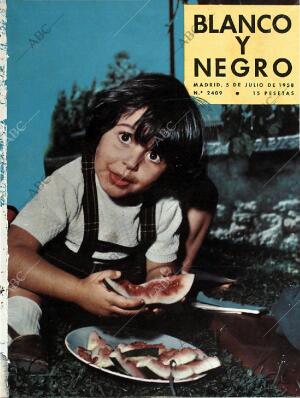BLANCO Y NEGRO MADRID 05-07-1958