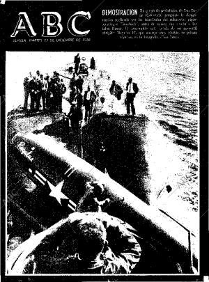 ABC SEVILLA 23-12-1958
