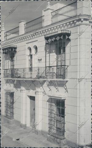 Casa natal de Juan Ramón Jiménez en Moguer (Huelva)