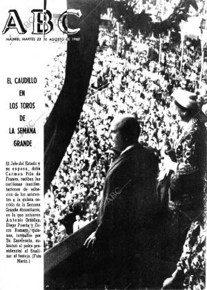 ABC MADRID 23-08-1960