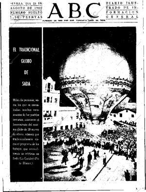 ABC SEVILLA 25-08-1960