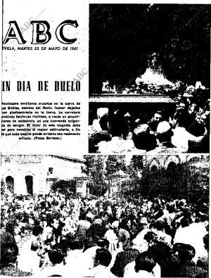 ABC SEVILLA 23-05-1961