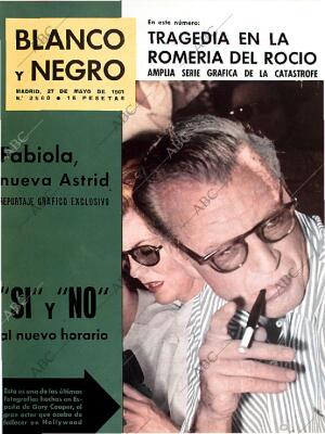 BLANCO Y NEGRO MADRID 27-05-1961