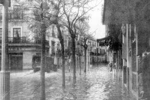 Inundación en Sevilla