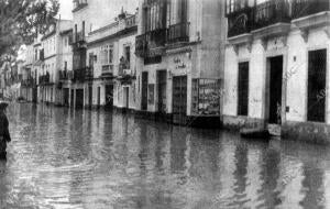 Inundación en Sevilla