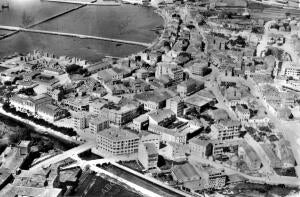 Vista parcial de la ciudad de Villagarcia de Arosa (Pontevedra)