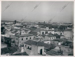 Moguer visto desde la torre de la iglesia