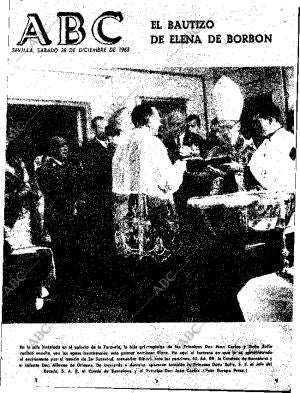 ABC SEVILLA 28-12-1963