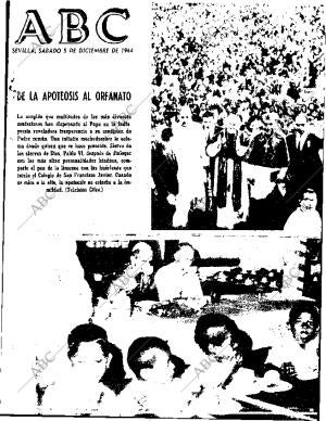 ABC SEVILLA 05-12-1964