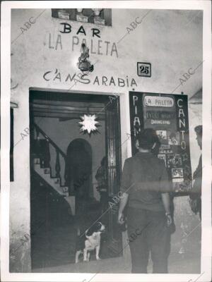 Bar "la Paleta" situado en la Tossa del mar