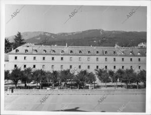 Vista de la Universidad de el escorial