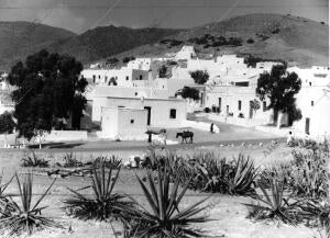 Vista del pozo de los Frailes, Níjar