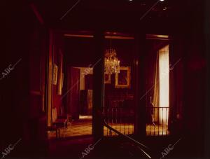 Palacio de los Duques de Villahermosa. Vista de una antesala