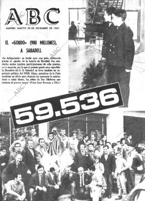 ABC MADRID 23-12-1969