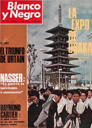 BLANCO Y NEGRO MADRID 11-04-1970