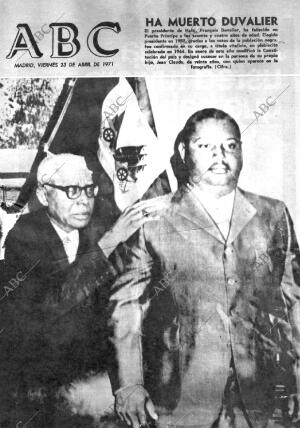 ABC MADRID 23-04-1971