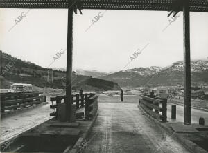 San Rafael (Segovia), 8/2/Obras de la autovía de la Coruña en las proximidades...