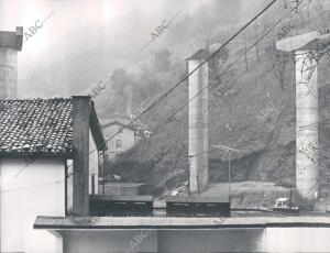 Una vista de la ciudad industrial de Eibar