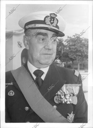 El almirante don Luis Carrero Blanco, presidente del Gobierno