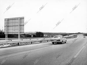 Autopista Barcelona - Gerona 26 septiembre 1973